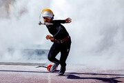 تصاویر هیجان انگیز المپیاد عملیاتی آتش نشانان | یک مسابقه ورزشی نفس گیر در بخش‌های مختلف