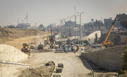تصاویر آخرین وضعیت بزرگراه در حال ساخت در تهران | بزرگراه شهید بروجردی چه زمانی افتتاح می شود؟