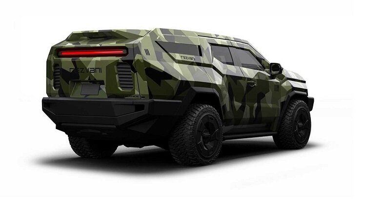 تصاویری از هیولای جدید رضوانی | جنگنده خیابانی با آپشنهای متعدد