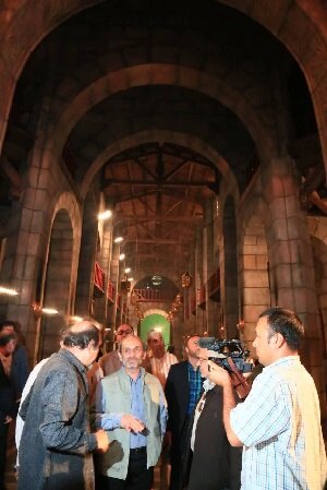 بازدید رئیس رسانه ملی از پشت صحنه سریال «سلمان» | جبلی: «سلمان» مصداق جهاد تبیین است