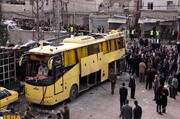  آتش‌سوزی اتوبوس زائران ایرانی در عراق