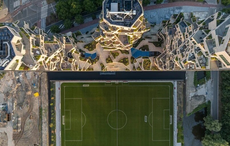 نگاهی به اعجاب انگیزترین طرح شهرسازی در مرکز اروپا | ساختمانهایی با معماری متفاوت و سبز