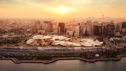 عکس | جام‌جهانی ۲۰۲۲ از فضا | تصویر حیرت‌انگیز از قطر