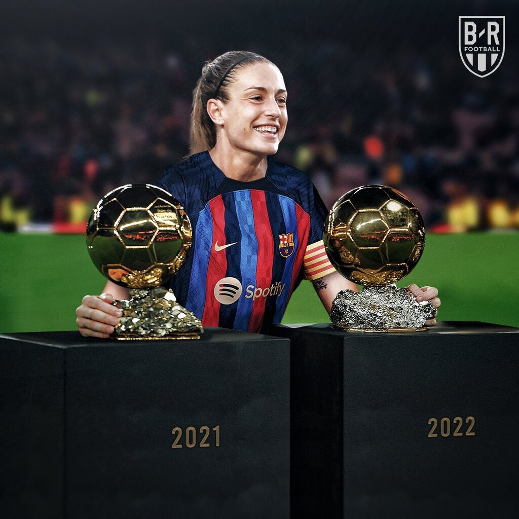 تصاویر | بهترین بازیکن زن سال جهان | دومین توپ طلای ستاره بارسلونا