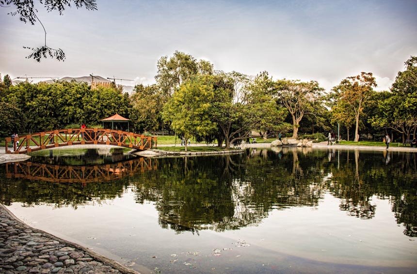 پیاده روری در «آربورتوم» غرب تهران