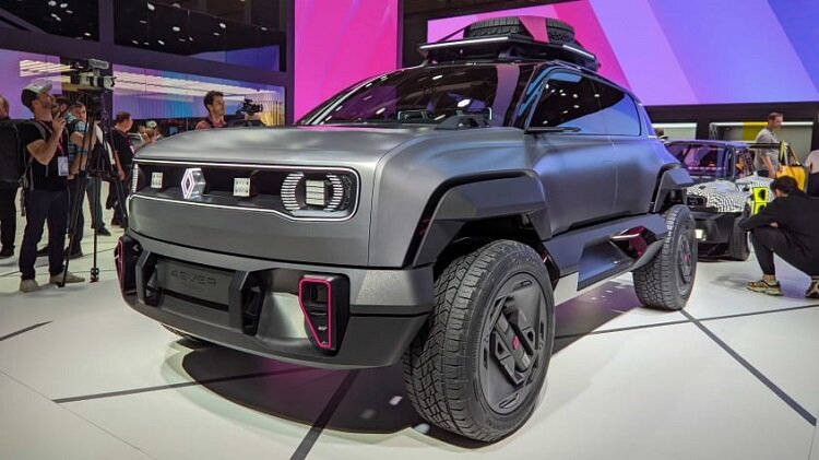 تازهترین تصاویر از نمایشگاه خودروی پاریس | از جدیدترین مدل جیپ تا رنو ۴ جدید