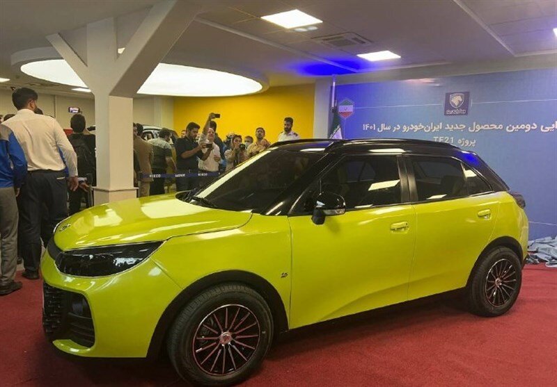  تصاویر خودروی جدید ایران خودرو را ببینید | تی اف ۲۱ جایگزین ۲۰۶ می‌شود