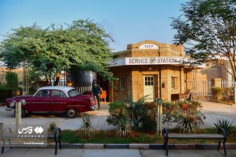 اولین پمپ بنزین ایران در آبادان با قدمت یک قرن