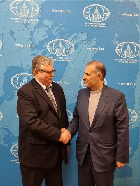 عکس | رایزنی سفیر جدید روسیه در تهران با کاظم جلالی | الکسی ددوف در راه ایران