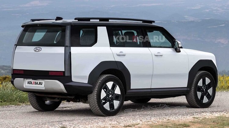 تصاویر نسل آینده سانتافه | شاسیبلند محبوب این قیافه را خواهد داشت