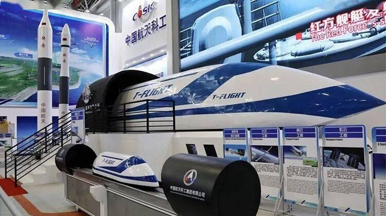 آزمایش قطار مغناطیسی معلق در چین | سریع‌تر از هواپیماهای مسافربری