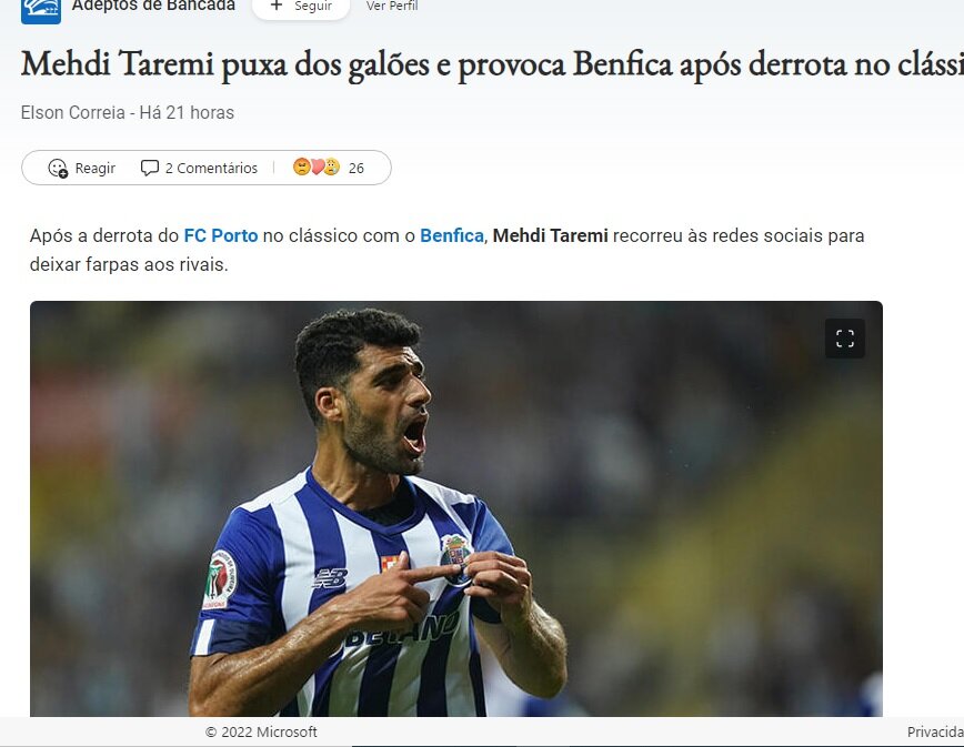 عکس | شباهت اقدام طارمی به مسی فوتبال پرتغال را بهم ریخت! 