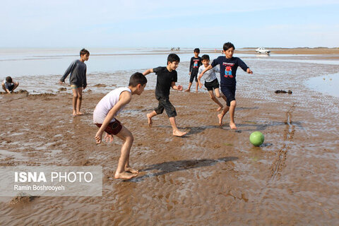 ساحل کودک - روستای چارقلی گلستان