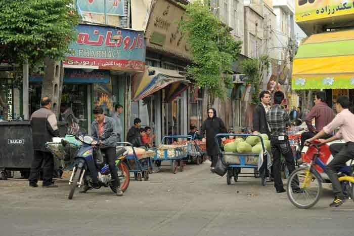 پراکندگی جغرافیایی دستفروشان در محدوده منطقه۱۶ | شهر و محله زیر ذرهبین ماموران شهربان