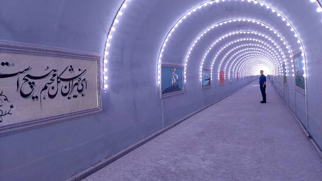 تصاویر | نقشهای نوستالژیک در ته دره غرب پایتخت را ببینید