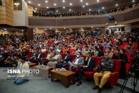 تصاوير حضور سخنگوی دولت در دانشگاه قم