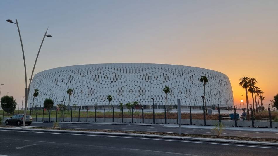 ایران و آمریکا در عرقچین مبارزه می‌کنند! | تصاویر ۳ استادیوم‌ هیجان‌انگیز بازی‌های ایران در جام جهانی قطر ۲۰۲۲