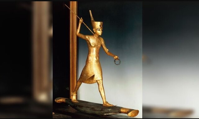 تصاویر | تختخواب طلاکاریشده که فرعون با خود به گور برد