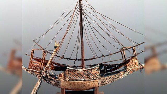 تصاویر | تختخواب طلاکاریشده که فرعون با خود به گور برد