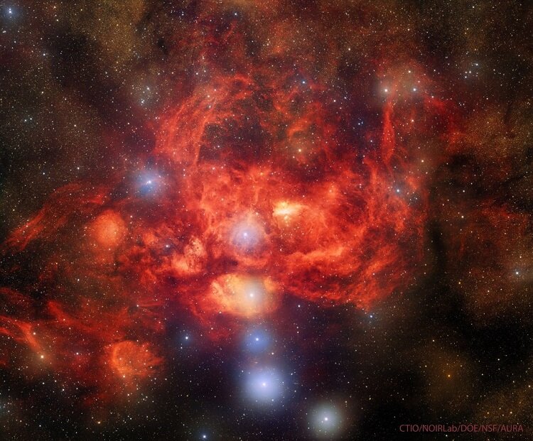 تصویری خارق‌العاده از سحابی خرچنگ | خانه پرجرم‌ترین ستاره‌های کیهان