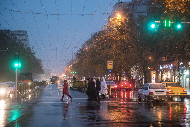 بارندگی در تهران