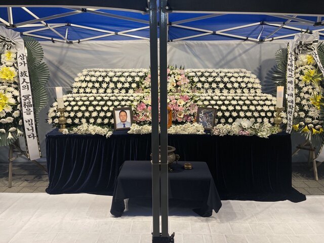 تصاویر ادای احترام نخست وزیر کره جنوبی به پیکر دو دانشجوی ایرانی حادثه هالووین