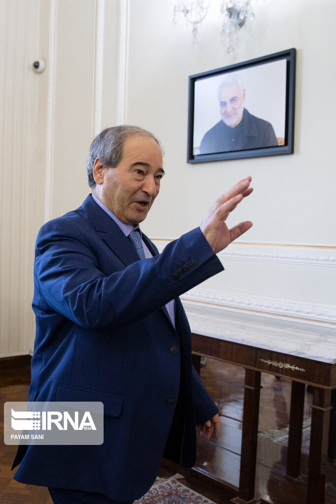 تصویری معنادار از حضور فیصل المقداد در وزارتخارجه