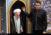 عکسی متفاوت از میرسلیم در نماز جمعه تهران ا کدام سیاستمداران امروز به نماز جمعه رفتند؟