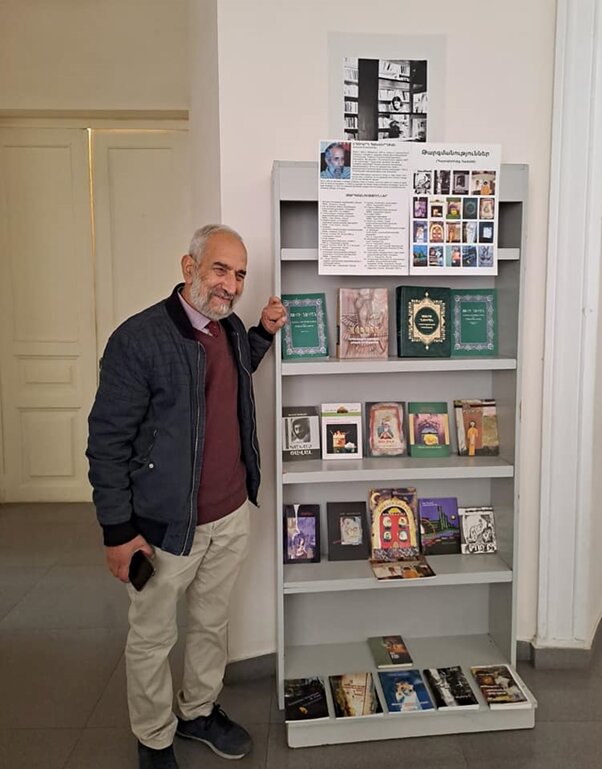 اعطای نخستین جایزه ادبی سعدی در ارمنستان به مترجم برتر آثار ایرانی
