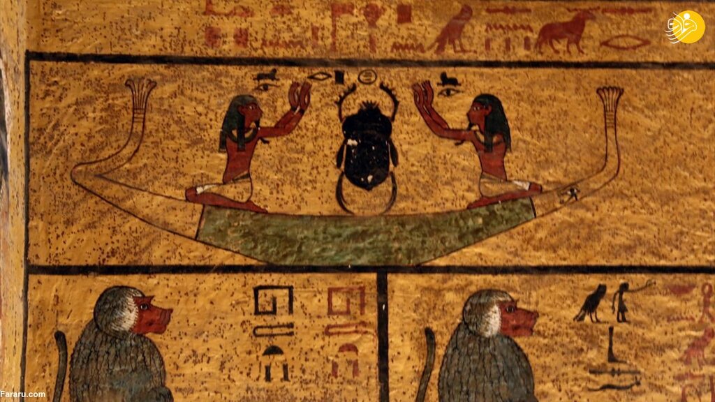 تصاویر ا مقبره دست نخورده توت عنخ آمون ؛تنها مومیایی که در مقبره اش خفته است