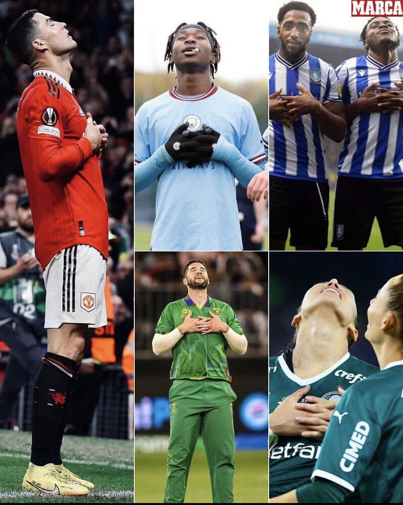 عکس | تقلید جدید از رونالدو | رسم کریس باز هم جهانی شد