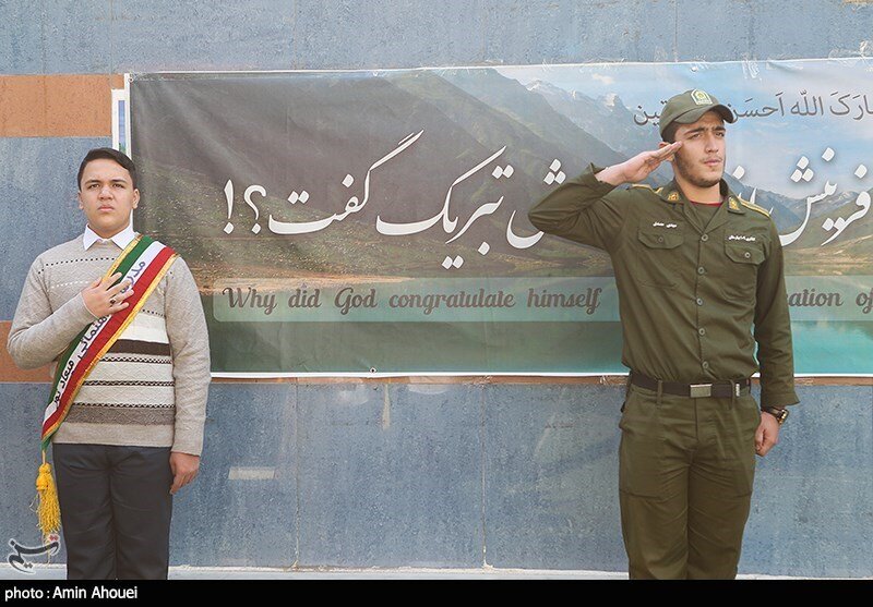 تصاویر ا تقدیراز نیروی انتظامی در روز دانش آموز