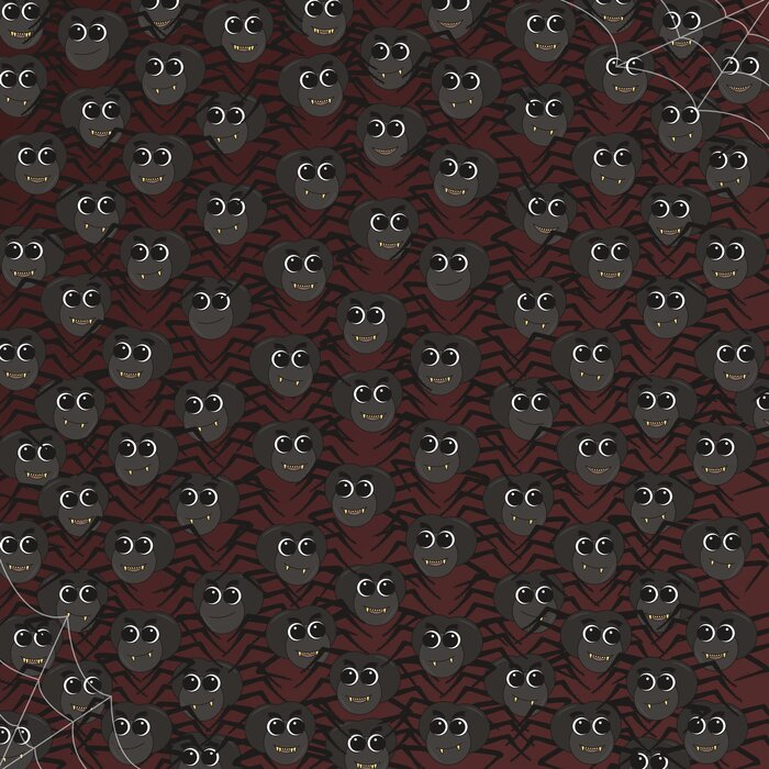 معمای تصویری | عنکبوت متفاوت را در ۲۰ ثانیه پیدا کنید!