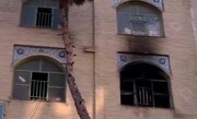 ببینید | واکنش مردم محله دلاوران به آتش زدن مسجد ابوذر | اغتشاشگران به قرآن‌های داخل مسجد هم رحم نکردند