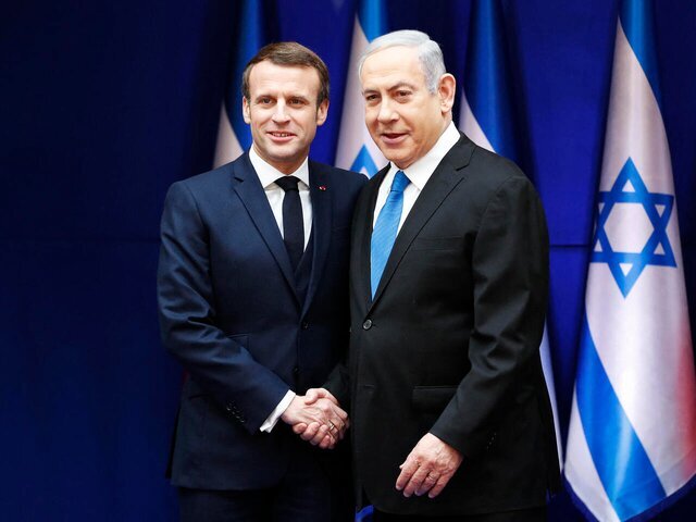 مکرون و نتانیاهو