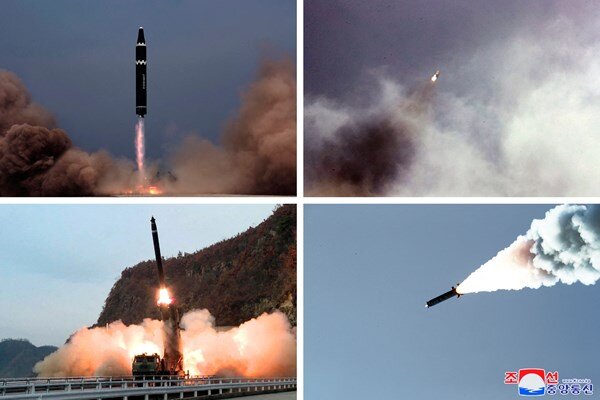 تصاویر | واکنش به یک «مانور جنگی خطرناک» | کره شمالی: حمله به آمریکا و کره جنوبی را شبیه‌سازی کردیم