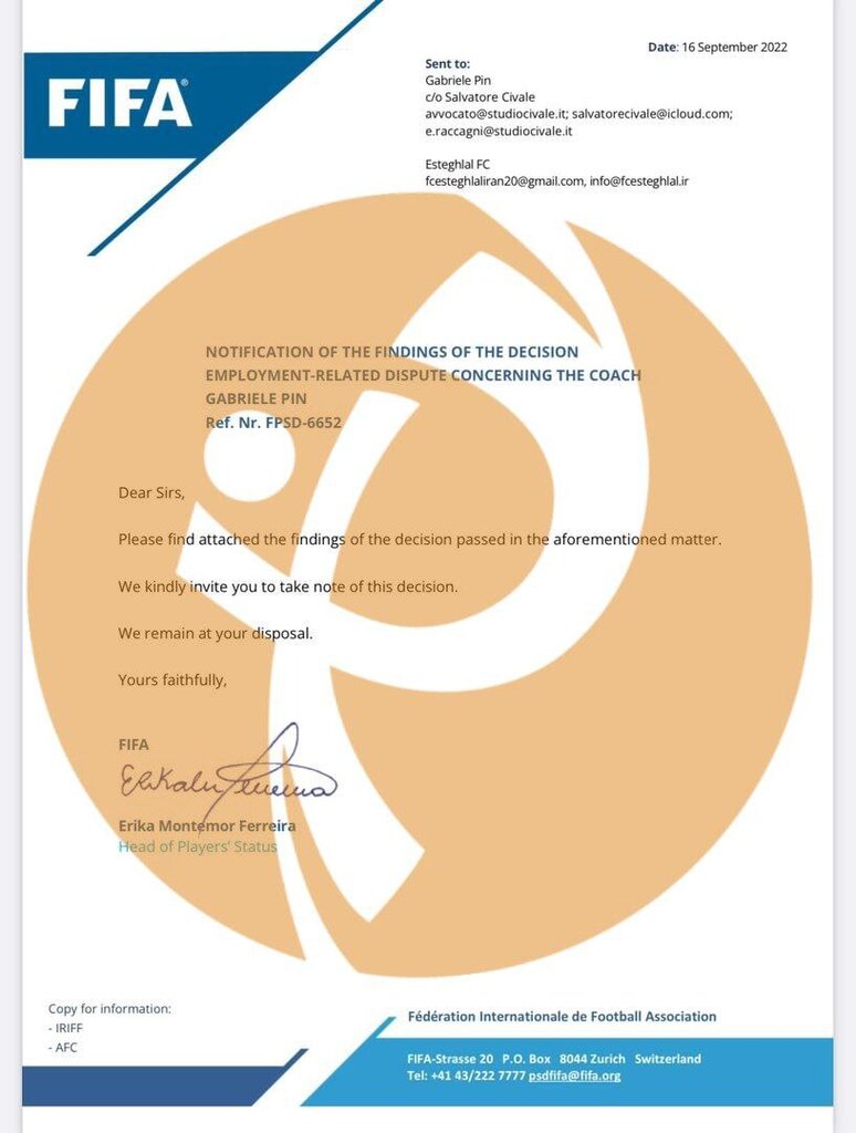 حکم میلیاردی جدید علیه استقلال | دفاع بد آبی ها در پرونده یک خارجی دیگر