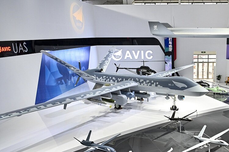 رونمایی از جدیدترین پهپاد تهاجمی چین | تصاویر وینگ لونگ ۳ را ببینید