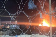 ببینید | لحظه حمله پهپادی به تانکرهای حامل سوخت ایران در مرز عراق و سوریه | تانکرهای ایرانی را در حال سوختن ببینید