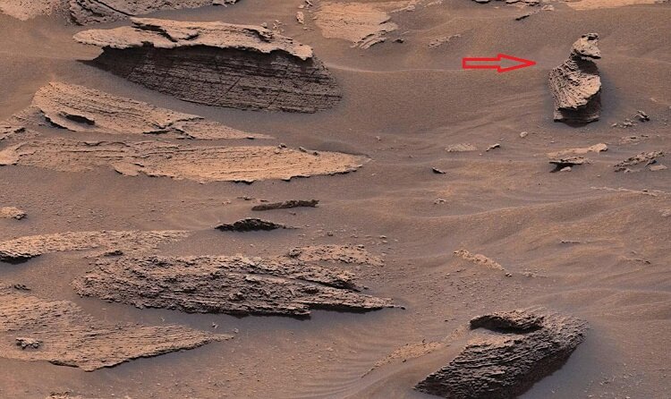 تصویری از یک اردک سنگی در مریخ | کشف عجیب کنجکاوی در سیاره سرخ