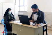 تصاویری از حضور پزشکان در منطقه محروم خوشاب