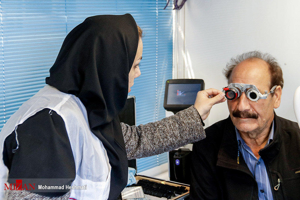 تصاویری از حضور پزشکان در منطقه محروم خوشاب