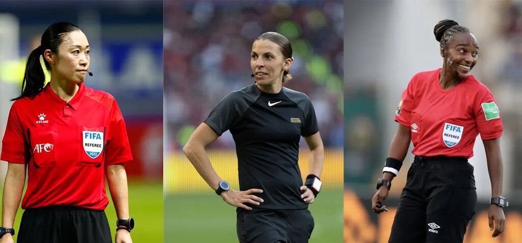 عکس|  سورپرایز فیفا برای اولین بار در تاریخ جام جهانی | ۳داور زن معرفی شدند