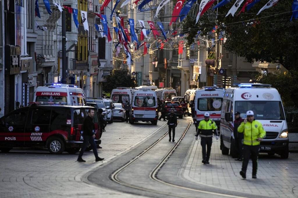 خیابان استقلال - انفجار در استانبول