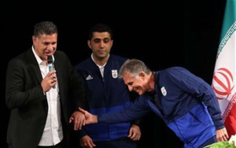 عکس| بدرقه صمیمانه کی روش توسط علی دایی | سرمربی پرتغالی دست در دست شهریار