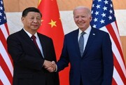 ببینید | واکنش‌های جالب روسای جمهور آمریکا و چین | از دست دادن طولانی تا لبخند مرموزانه
