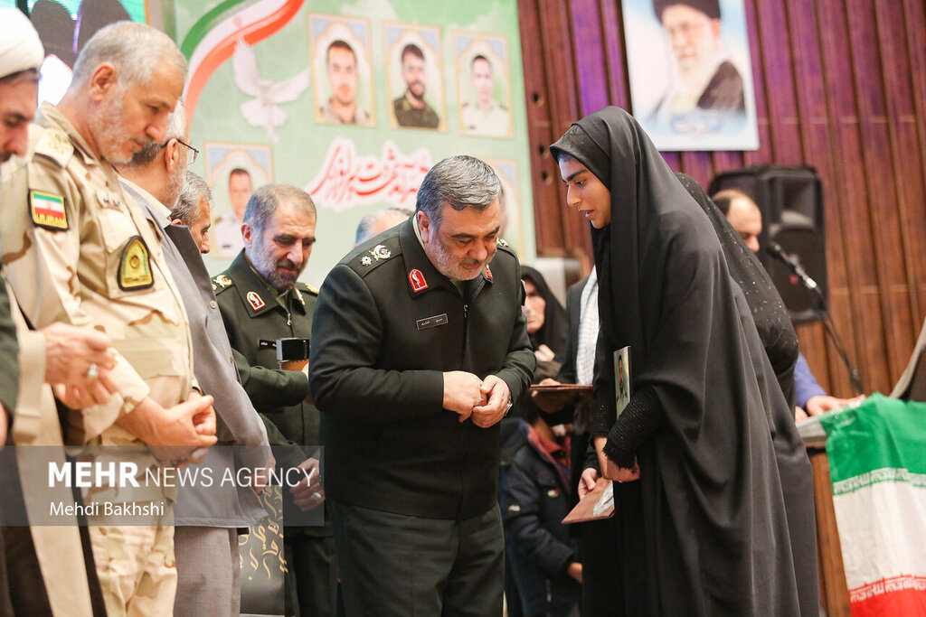 تصاویر ا بزرگداشت 121 شهدای امنیت با حضور سردار اشتری