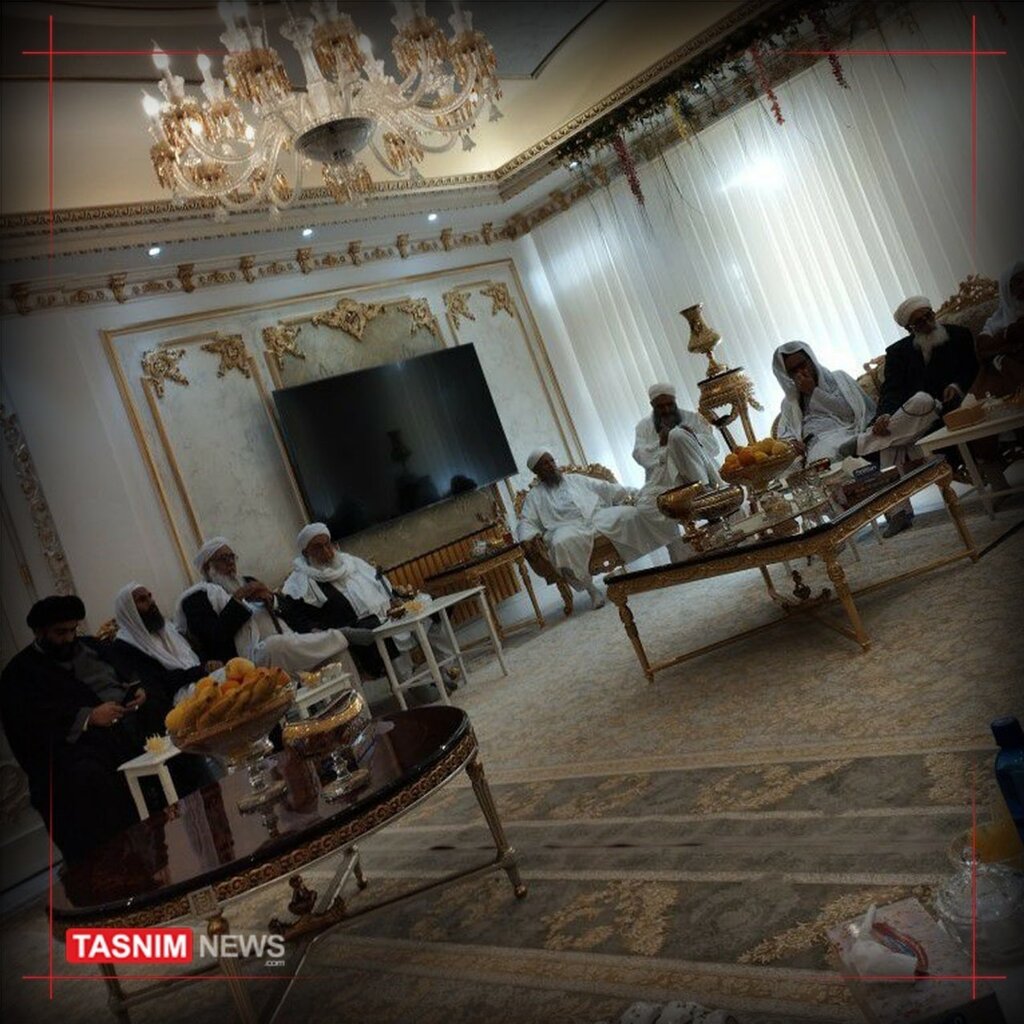 دیدار علمای شاخص اهلسنت سیستان و بلوچستان با هیئت اعزامی از سوی مقام معظم رهبری