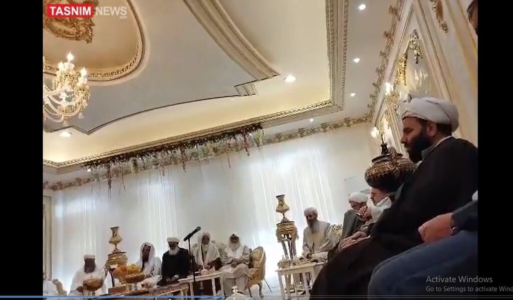 دیدار علمای شاخص اهلسنت سیستان و بلوچستان با هیئت اعزامی از سوی مقام معظم رهبری