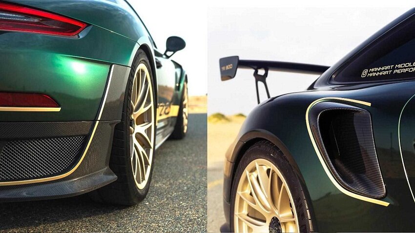 تصاویر | پورشه 911 تیونینگ شده با ۱۰۰۰ اسب بخار پرواز میکند